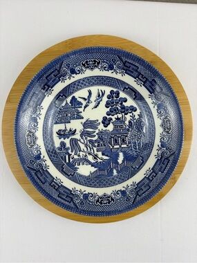 Vintage Churchill England Blue Willow Bowl.